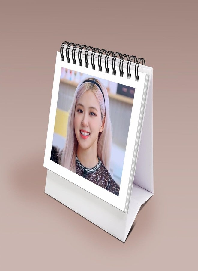 NS Trading Black Pink Desk Photo Album (Set of 1) 24 Photos (Front-Back) - Image 1
